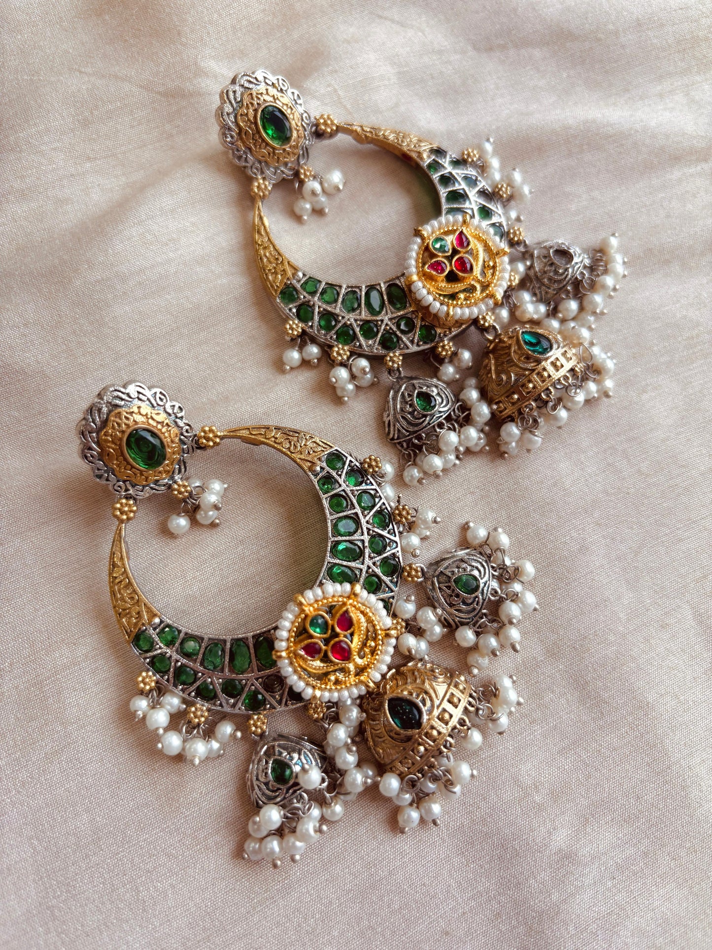 Chandni dual-tone Earrings