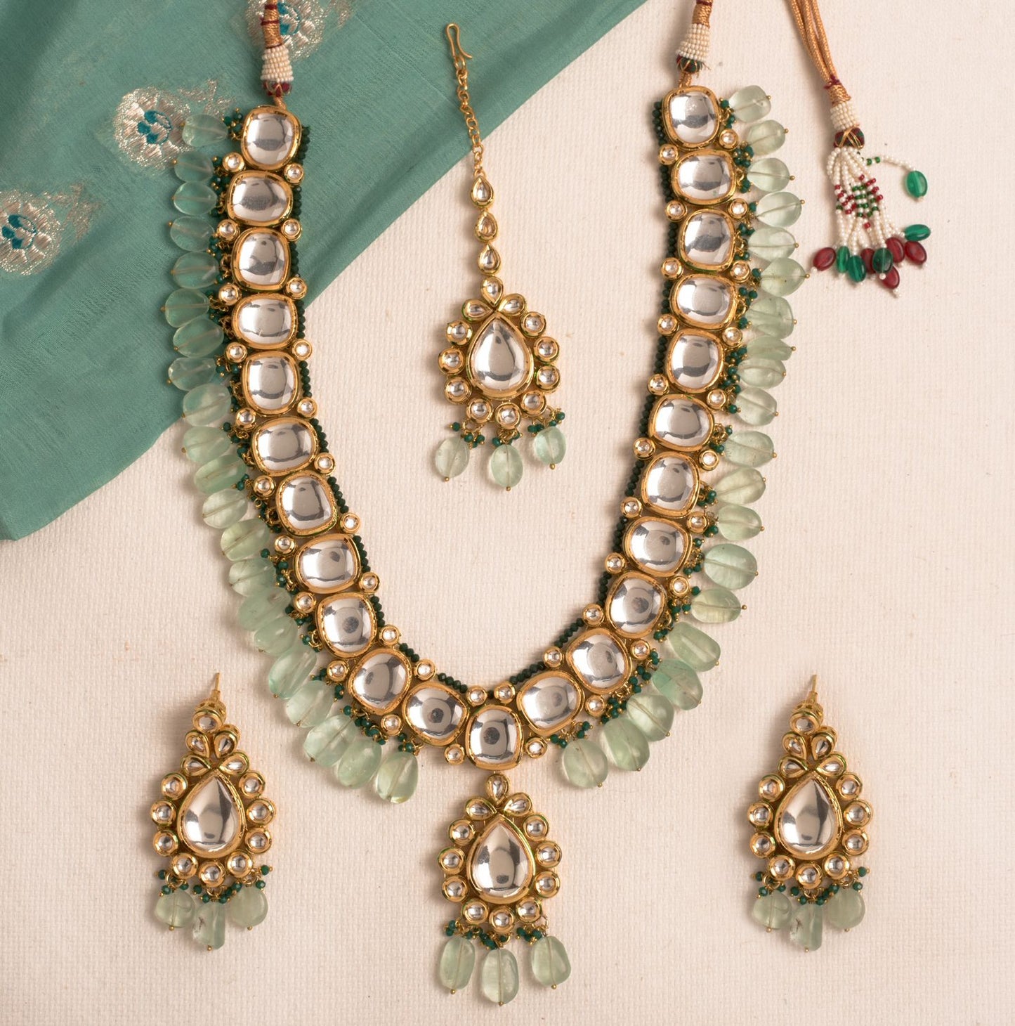 Yuvarani Long Necklace Set