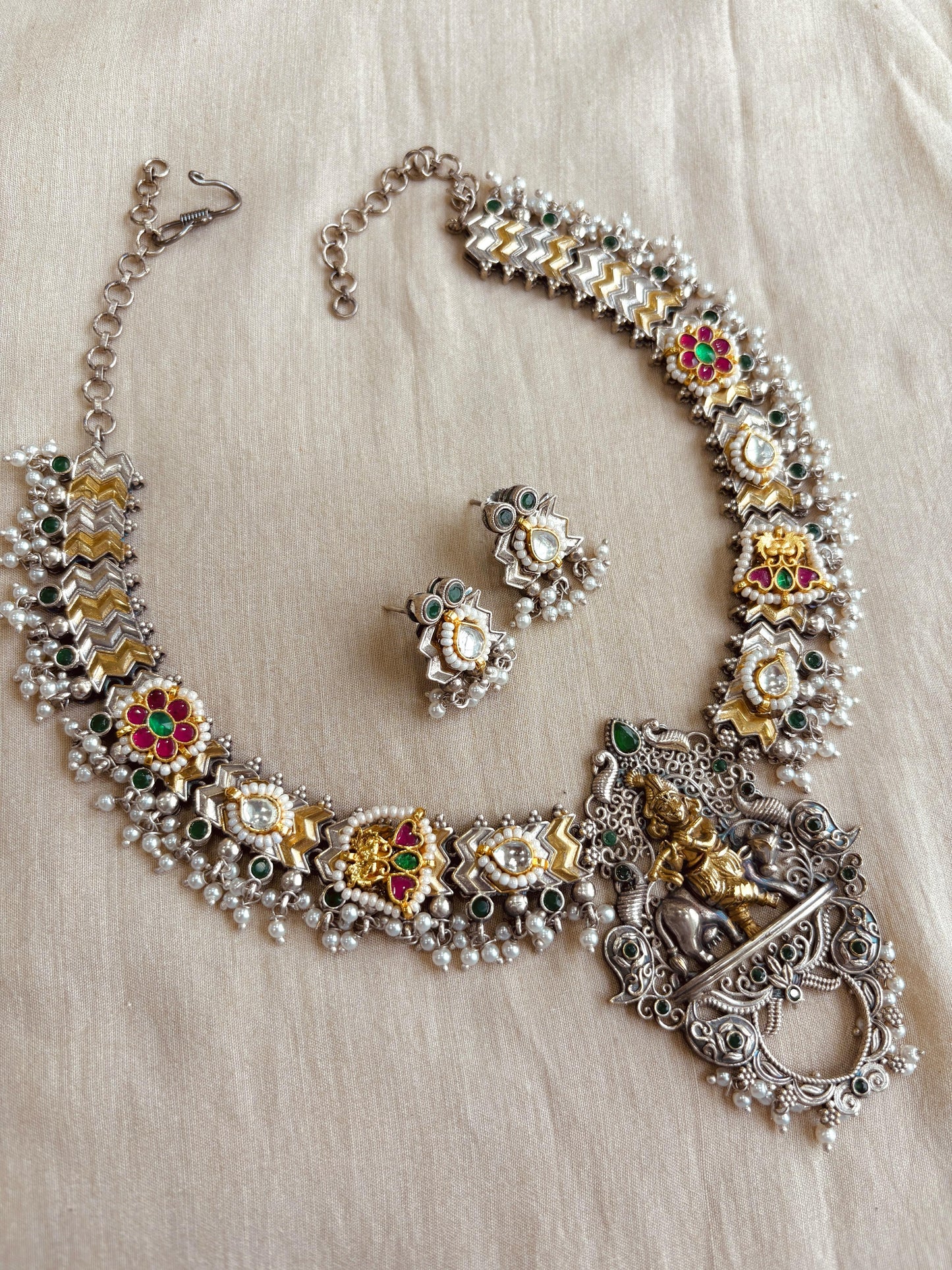Krishna Fusion Neckalce Set