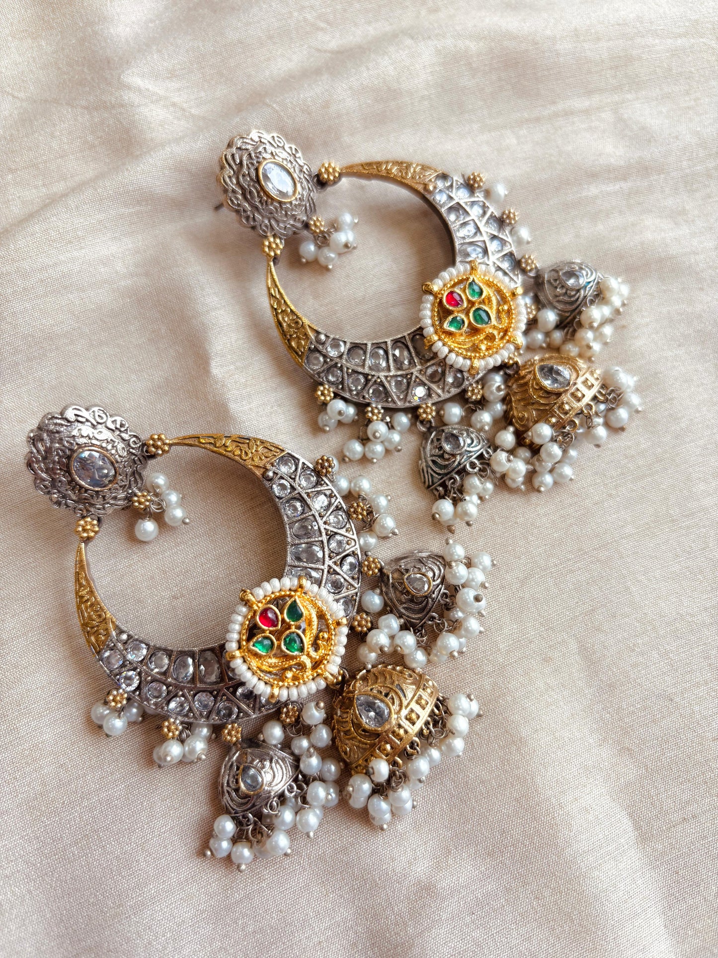 Chandni dual-tone Earrings