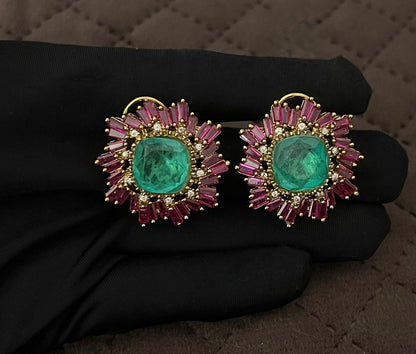 Doublet Stud Earrings