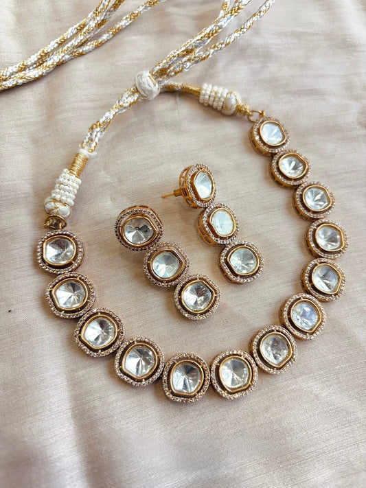 Polki Necklace Set