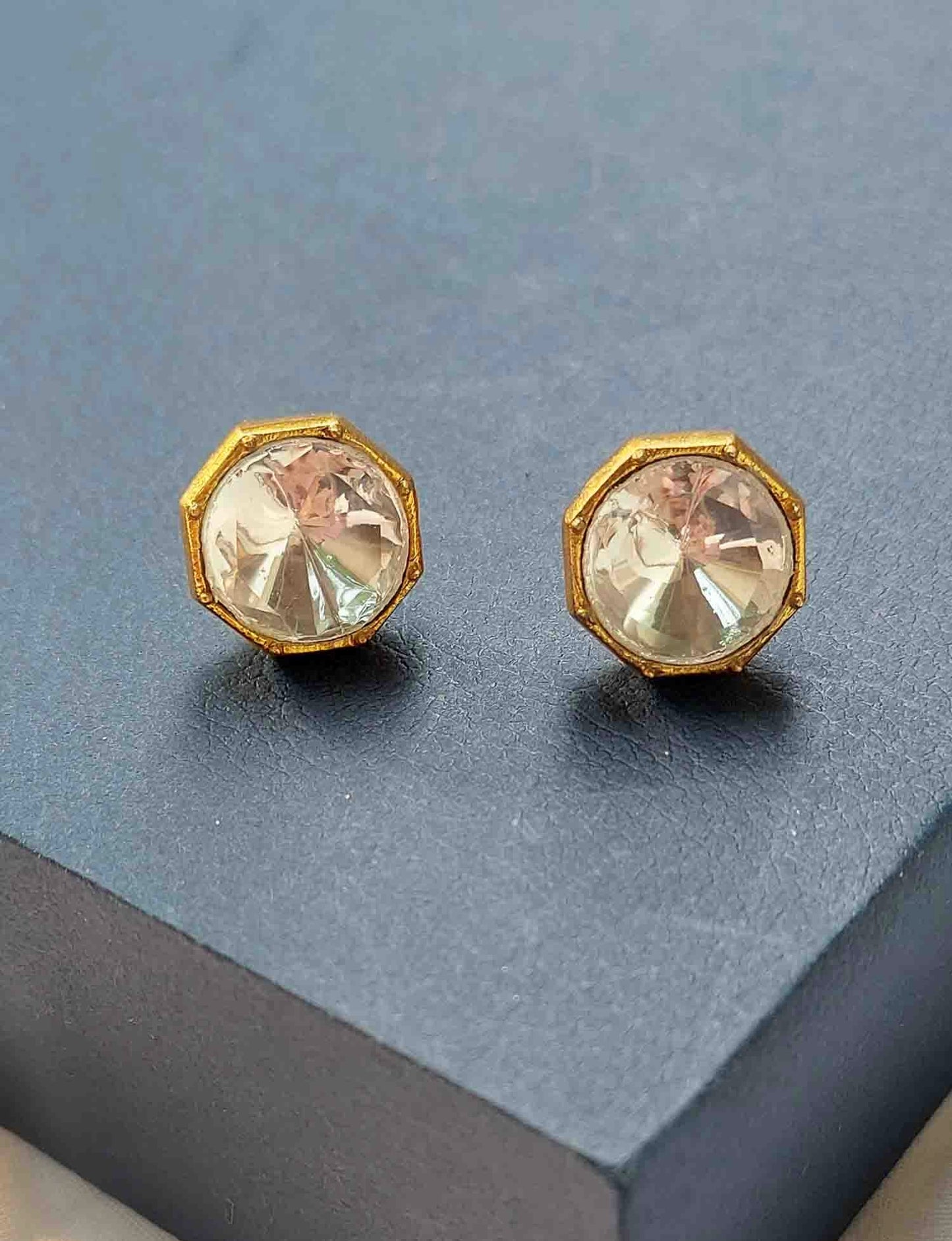 Fitoor Polki Studs