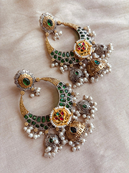 Chandni dual-tone Earrings