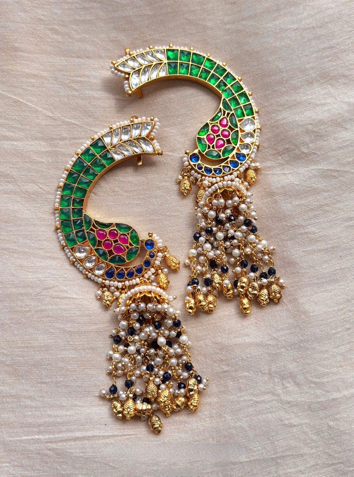 Paachi Kundan Earcuff Earrings