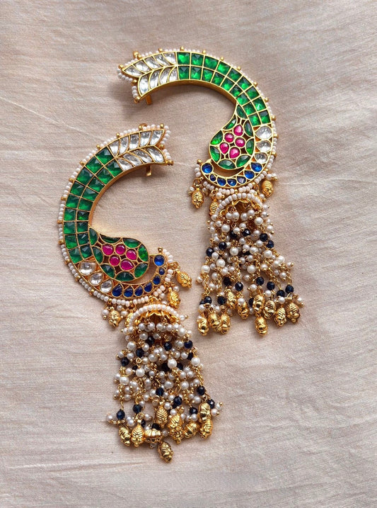 Paachi Kundan Earcuff Earrings
