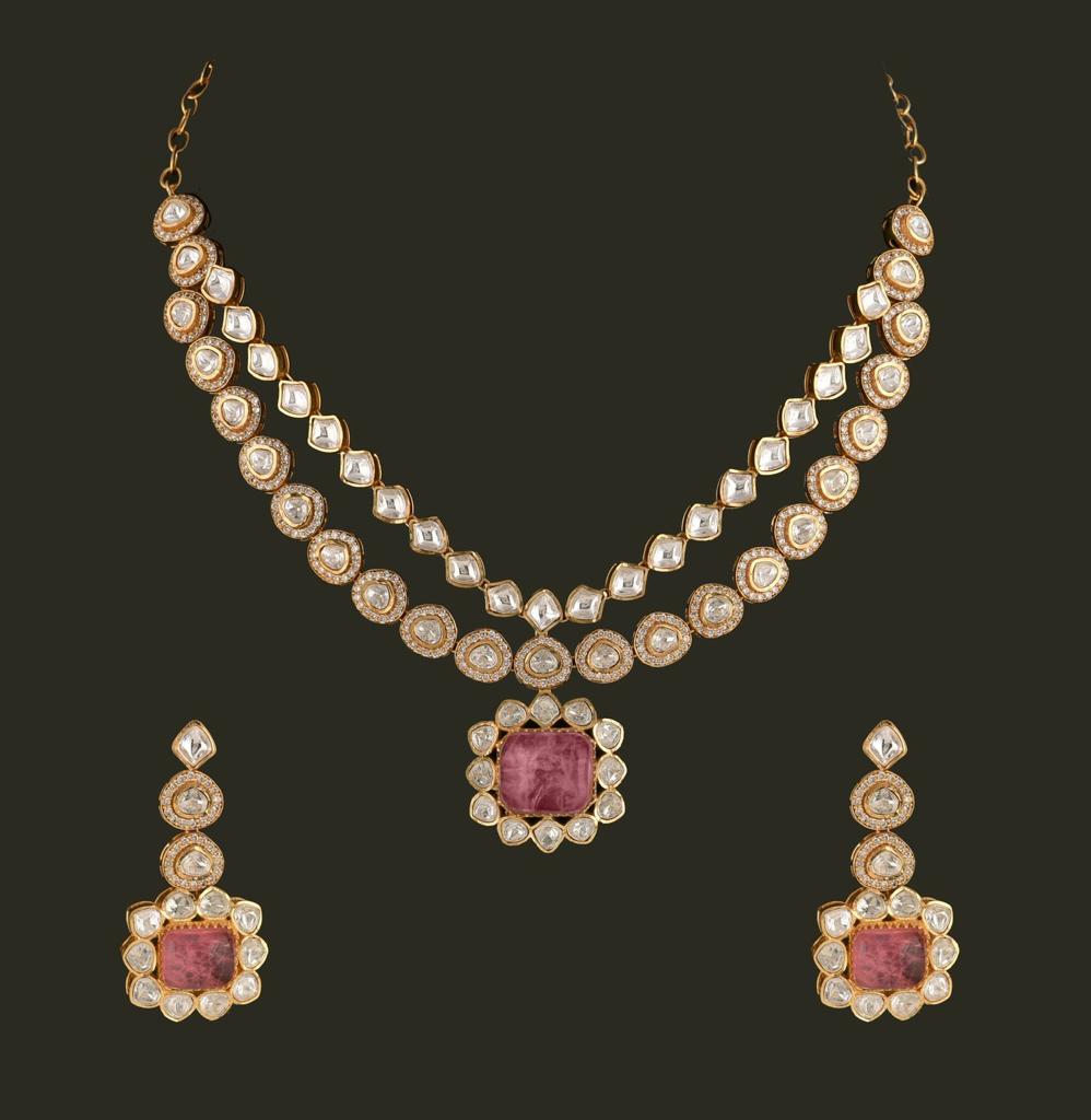 Arzoo Set - Pink