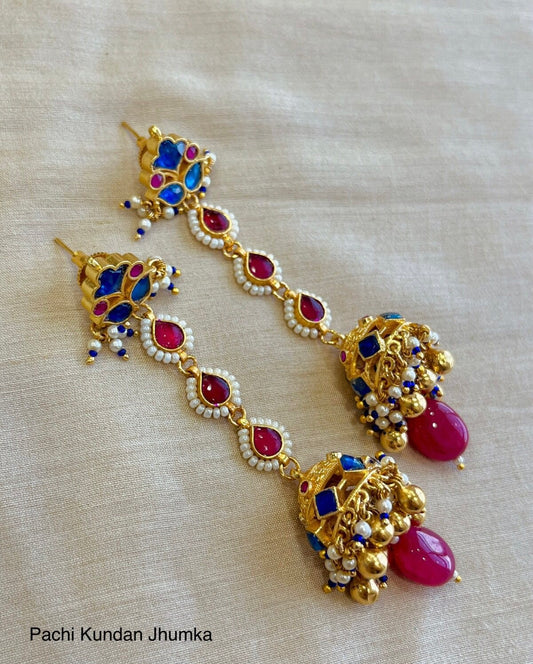 Harleen Jhumka Earrings