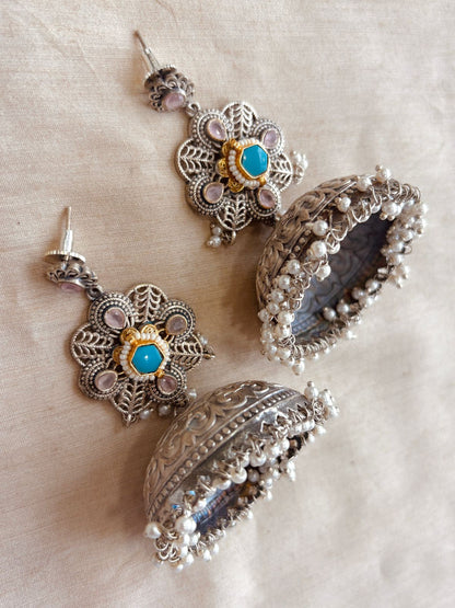 Slesha Jhumka Earrings