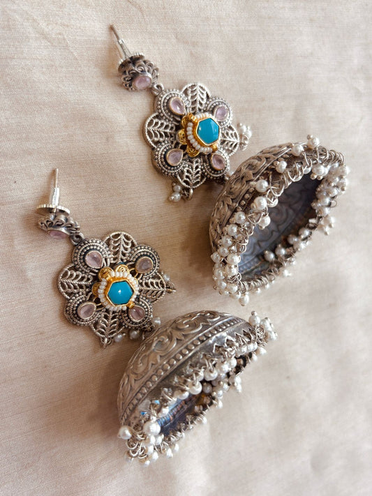 Slesha Jhumka Earrings
