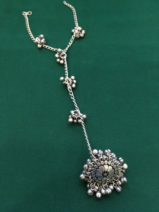 Anklet with toe ring