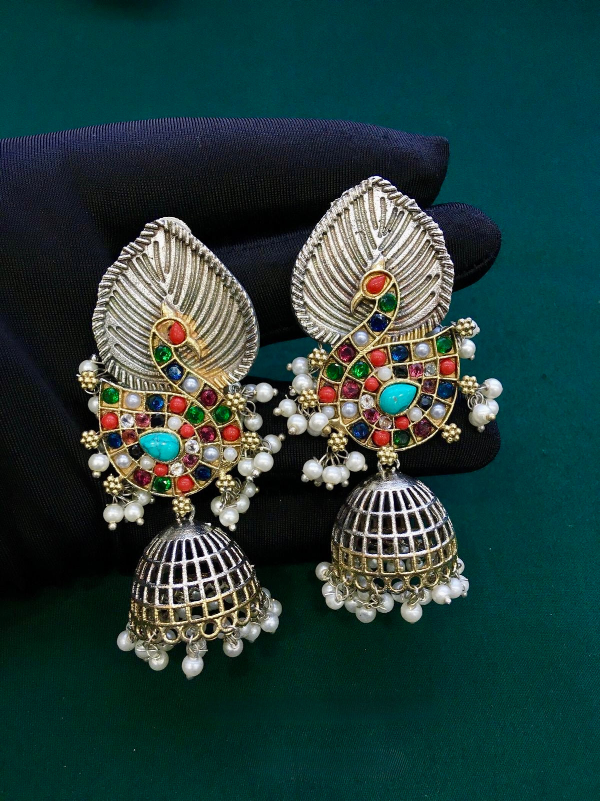 Nikita Jhumka Earrings
