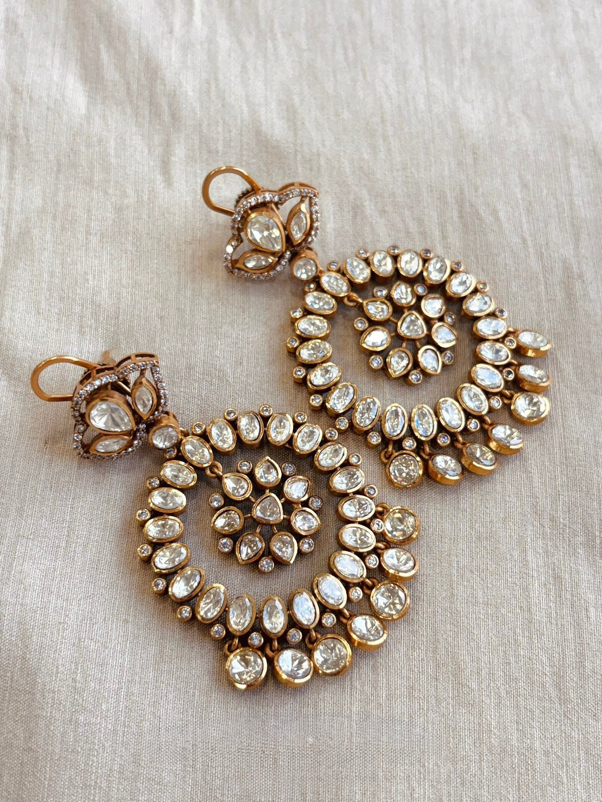 Asmeen Polki Earrings