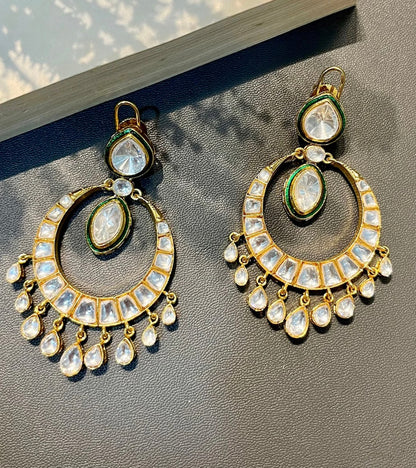Alia Polki Kundan Earrings