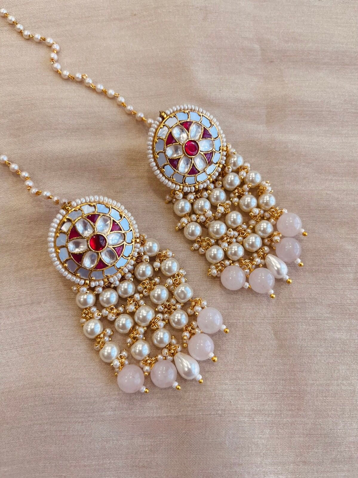 Monal Kundan Earrings