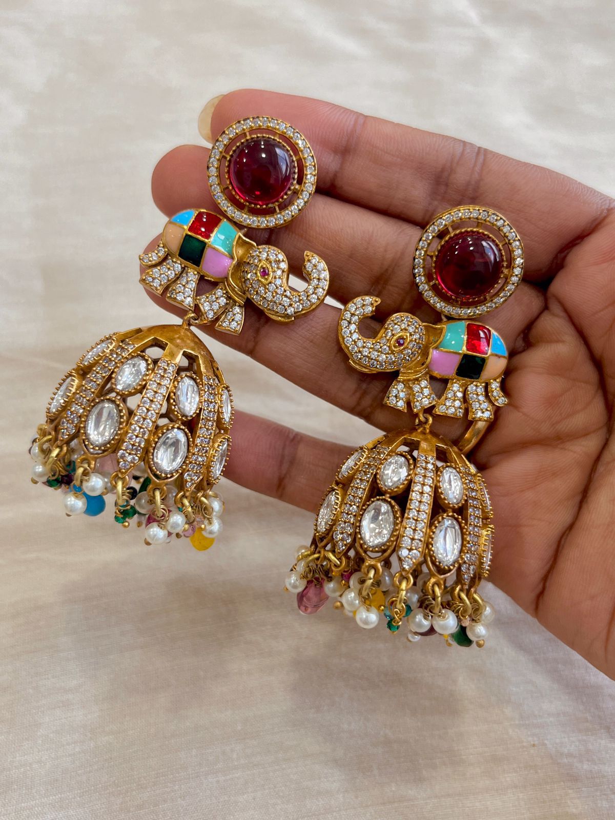 Karnika Jhumka Earrings