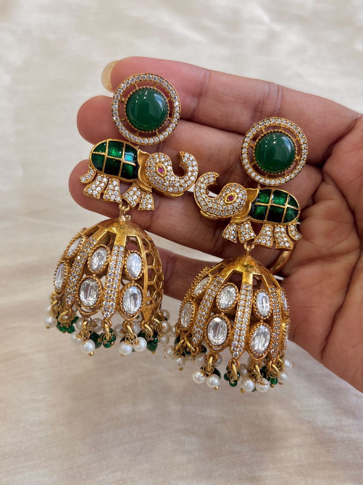 Karnika Jhumka Earrings