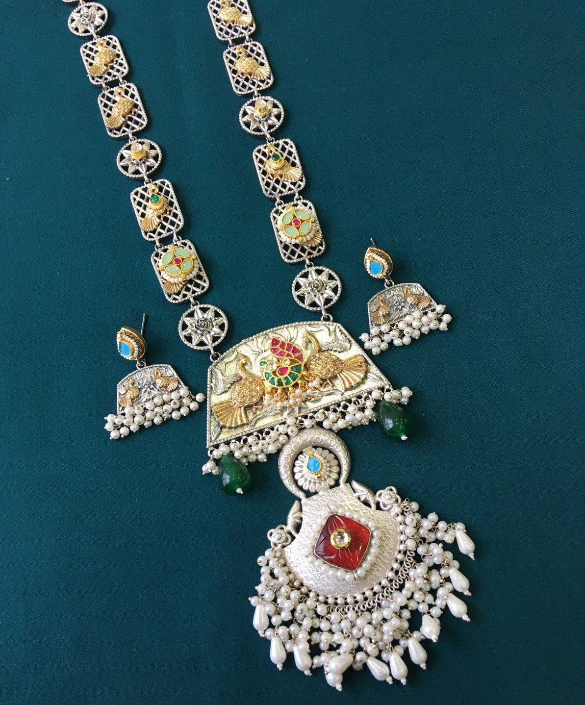 Radha Long Necklace Set